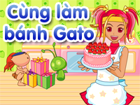 Cùng làm bánh gato